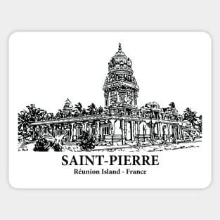 Saint-Pierre - Réunion Island Sticker